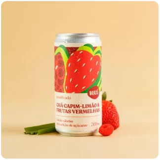 Chá Capim-Limão com Frutas Vermelhas 269ml | 12 unidades