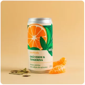 Chá Verde com Tangerina 269ml | 12 unidades
