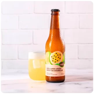 Chá Capim-Limão com Frutas Amarelas 350ml | 12 unidades