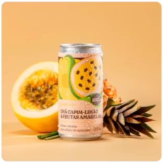 Chá Capim-Limão com Frutas Amarelas 269ml | 12 unidades